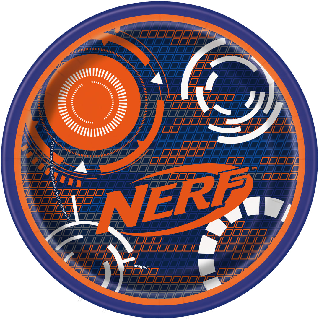 Nerf Round 7" Dessert Plates, 8ct