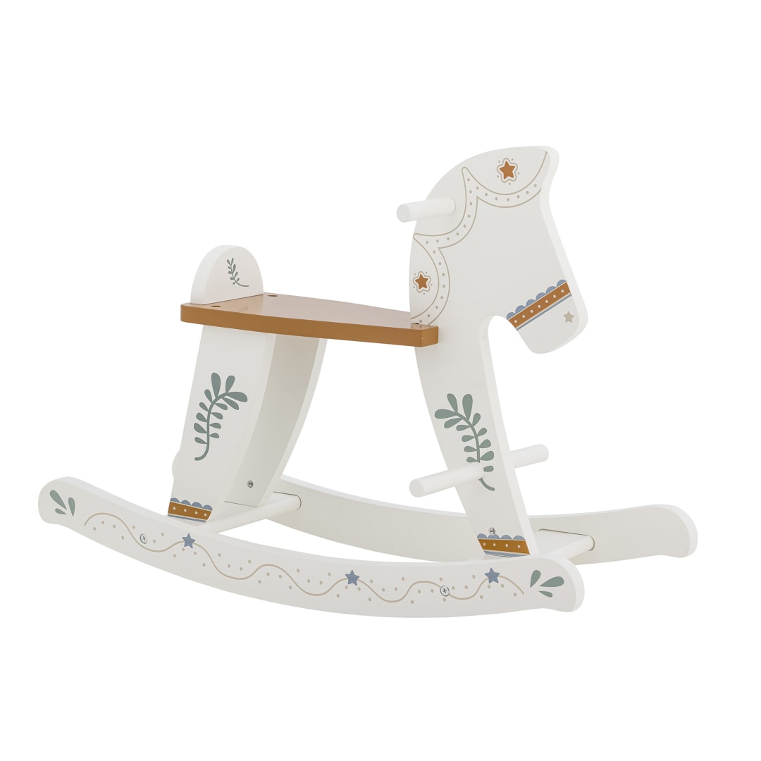 82062080 - Ruddy Rocking Toy, Horse, White, MDF STOCK: 300