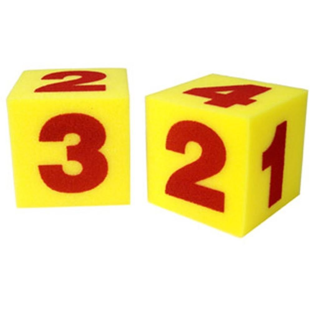 GIANT SOFT CUBES-NUMERALS