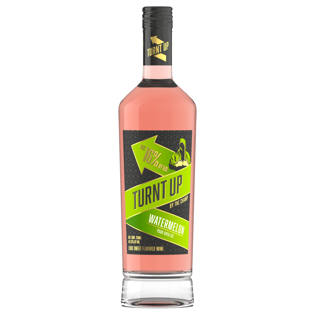 Turnt Up By The Champ Watermelon Sweet Rose Wine 750 ml