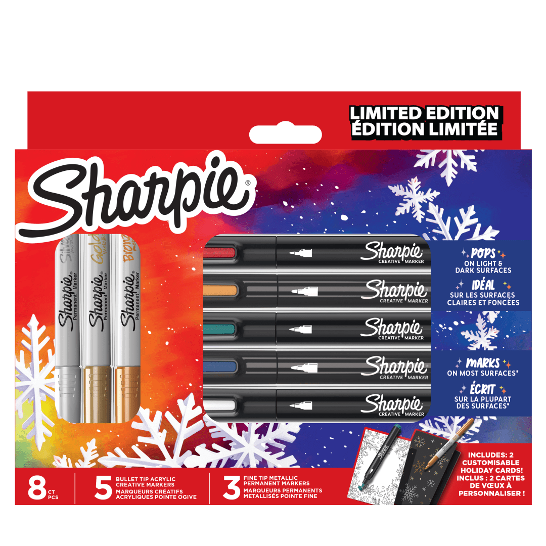 SH MIX MARKERS SET BX8 HLDY26 PEA