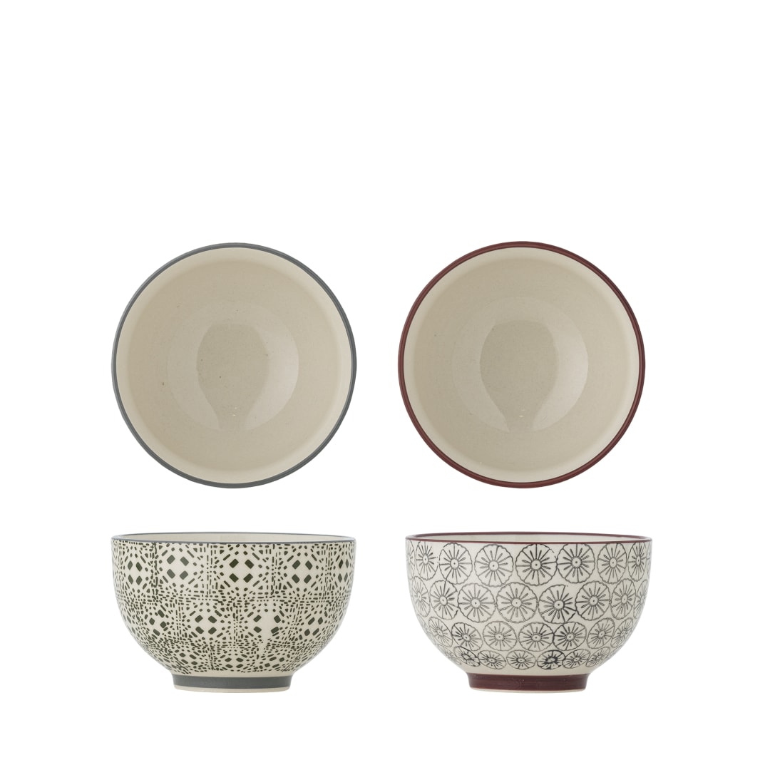 21100611 - Karine Bowl, Multi, Stoneware STOCK: 300