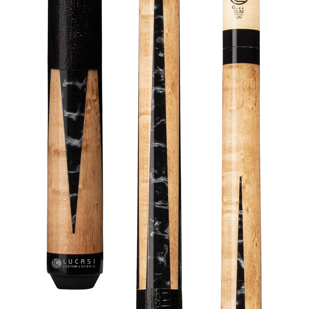 Lucasi 4PT BLK ONYX INLAY, BLK