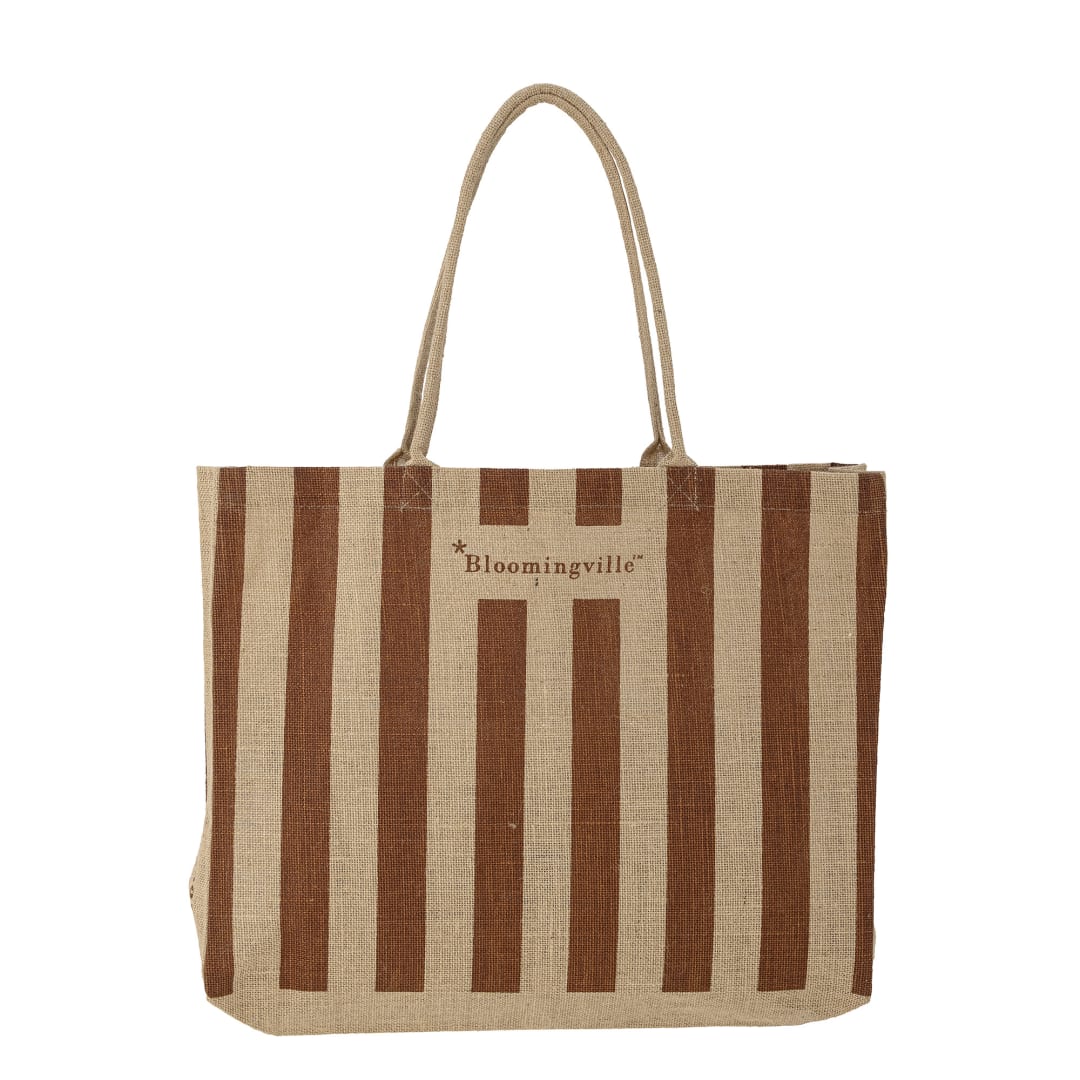 82051605 - Bergamo Shopping Bag, Brown, Jute STOCK: 117
