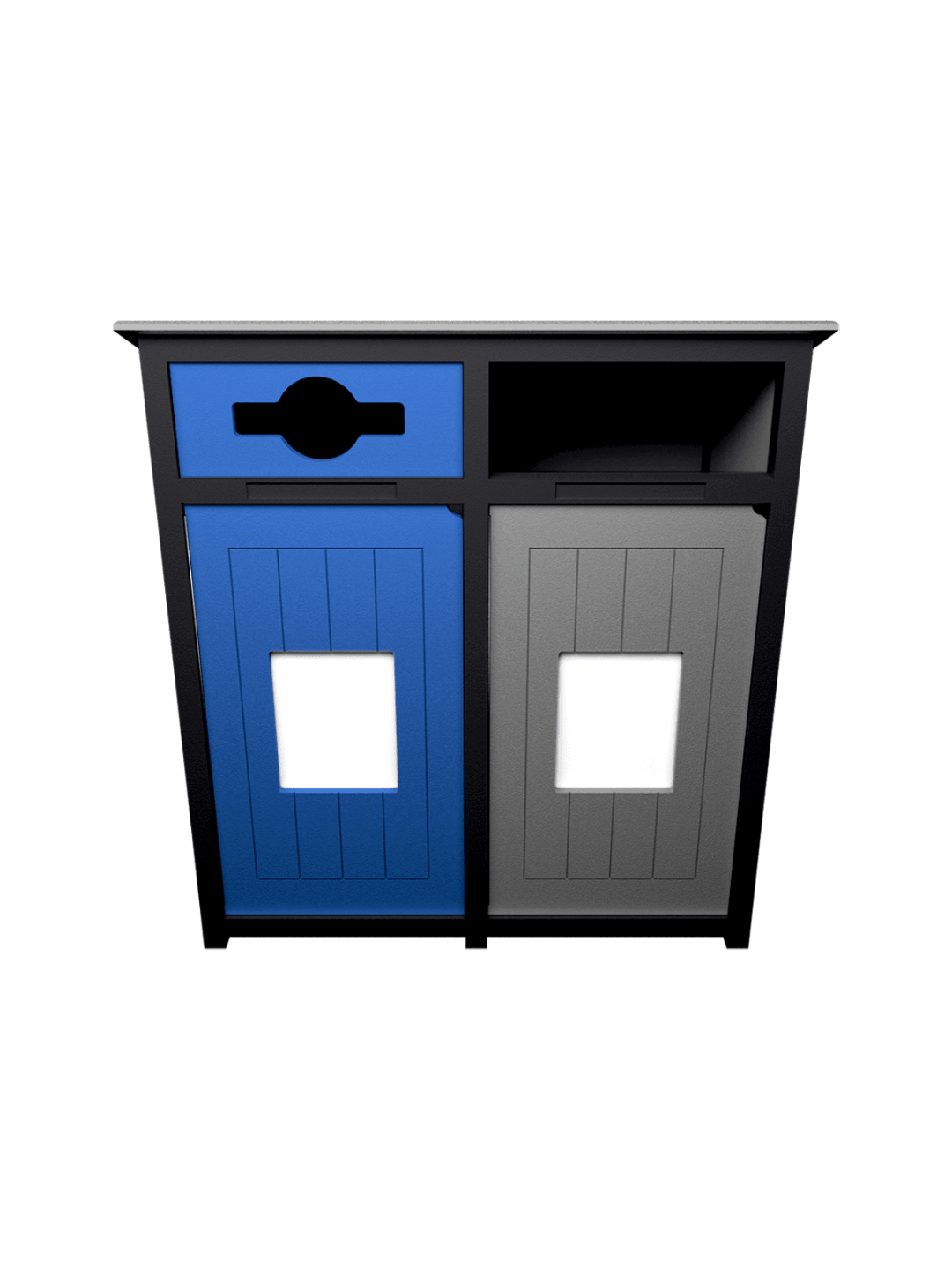 AURA - Double - Unit - Mixed-Full - Grey-Black-Blue