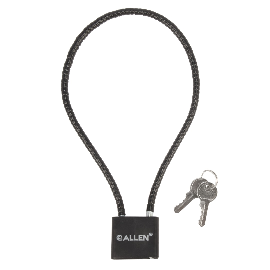 Allen Company Company Steel Cable Lock, Durable, 1 Pack