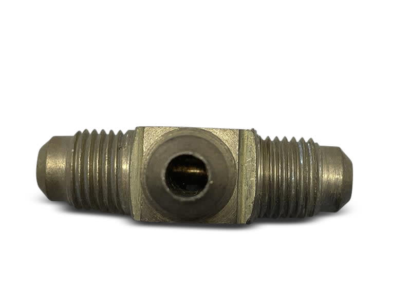 Aeroquip 5/16 Brass Union Tee 45-Degree Flare Fittings