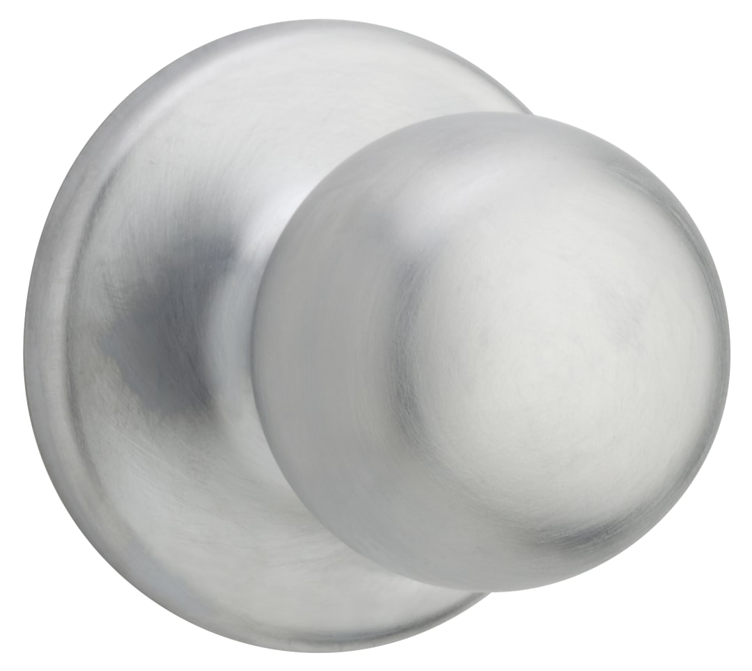 Fairfax Hall/Closet Knob in Satin Chrome