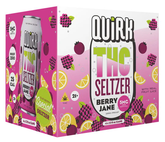 Quirk Berry Jane Thc 5MG 1S 6/4 12Z