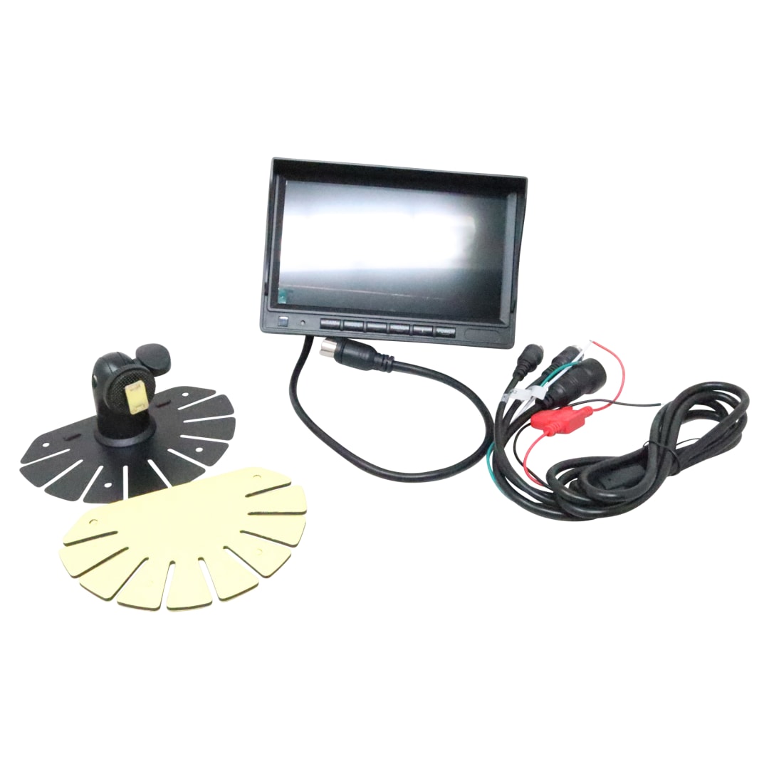 7" LCD Color Monitor, 2 Channel