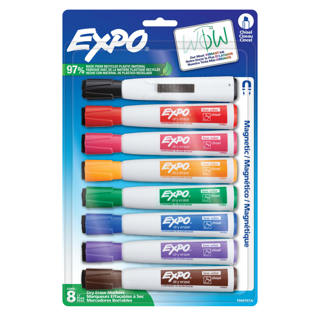 EXPO DE LO MAGNETIC CHISEL 8CT ASST