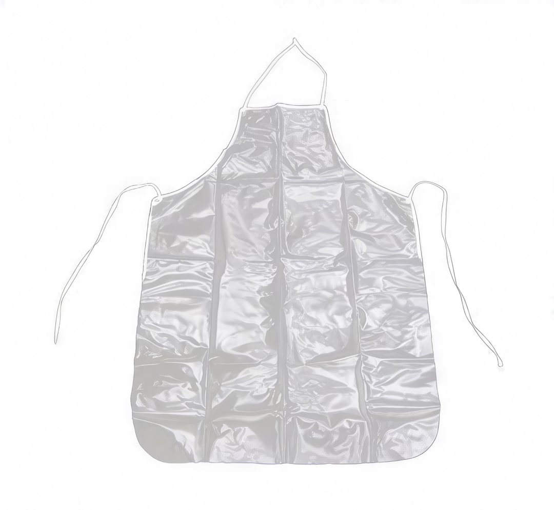 VAP-4025 - APRON VINYL FROSTY CLEAR