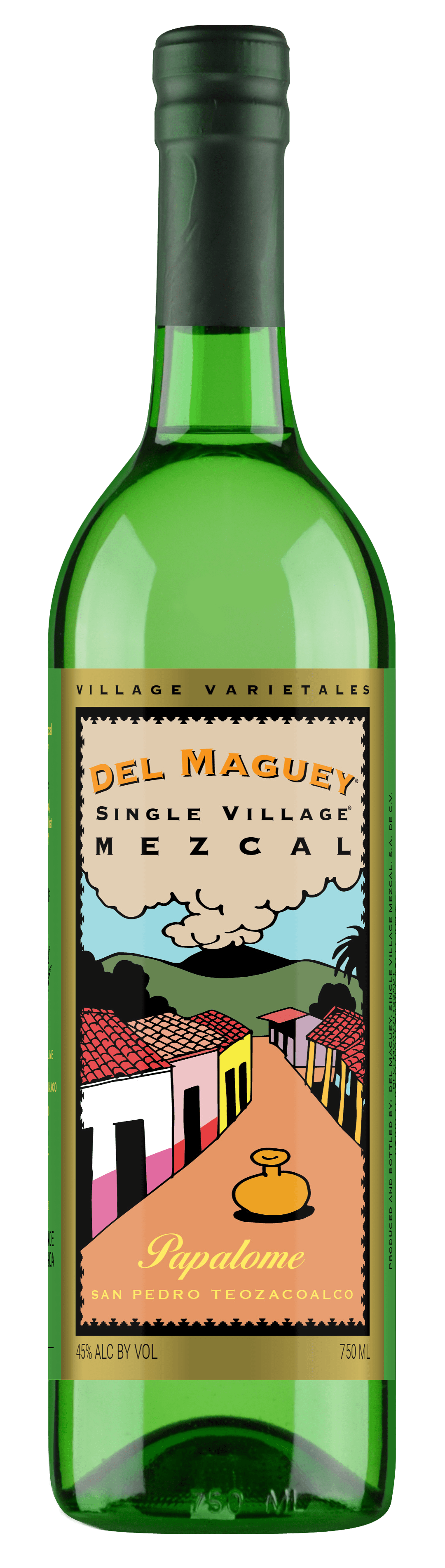 Del Maguey Papalome Mezcal Single Village, 750 ml Bottle, 90 Proof