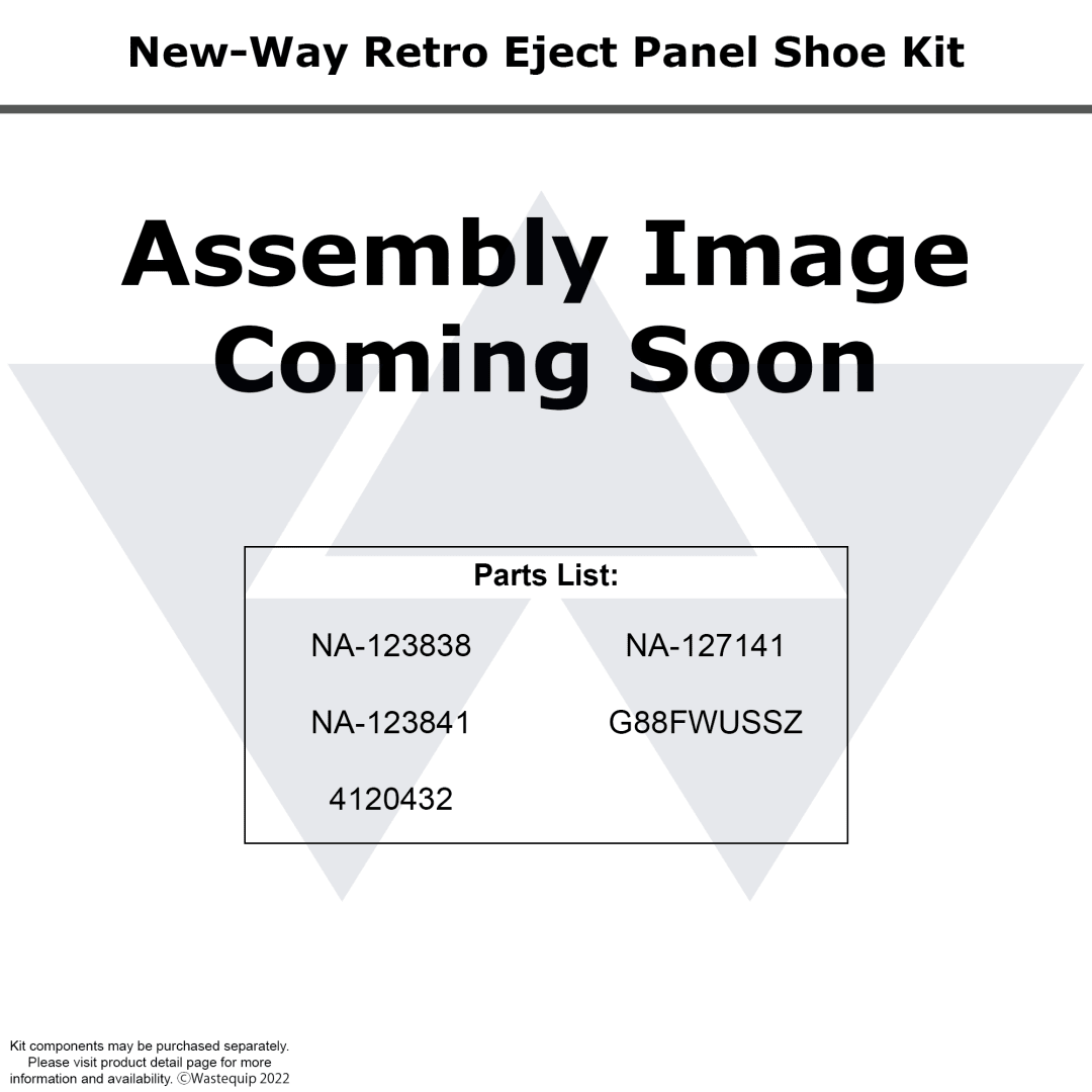 Wastebuilt® Replacement for New Way Eject Panel Shoe Retro Kit