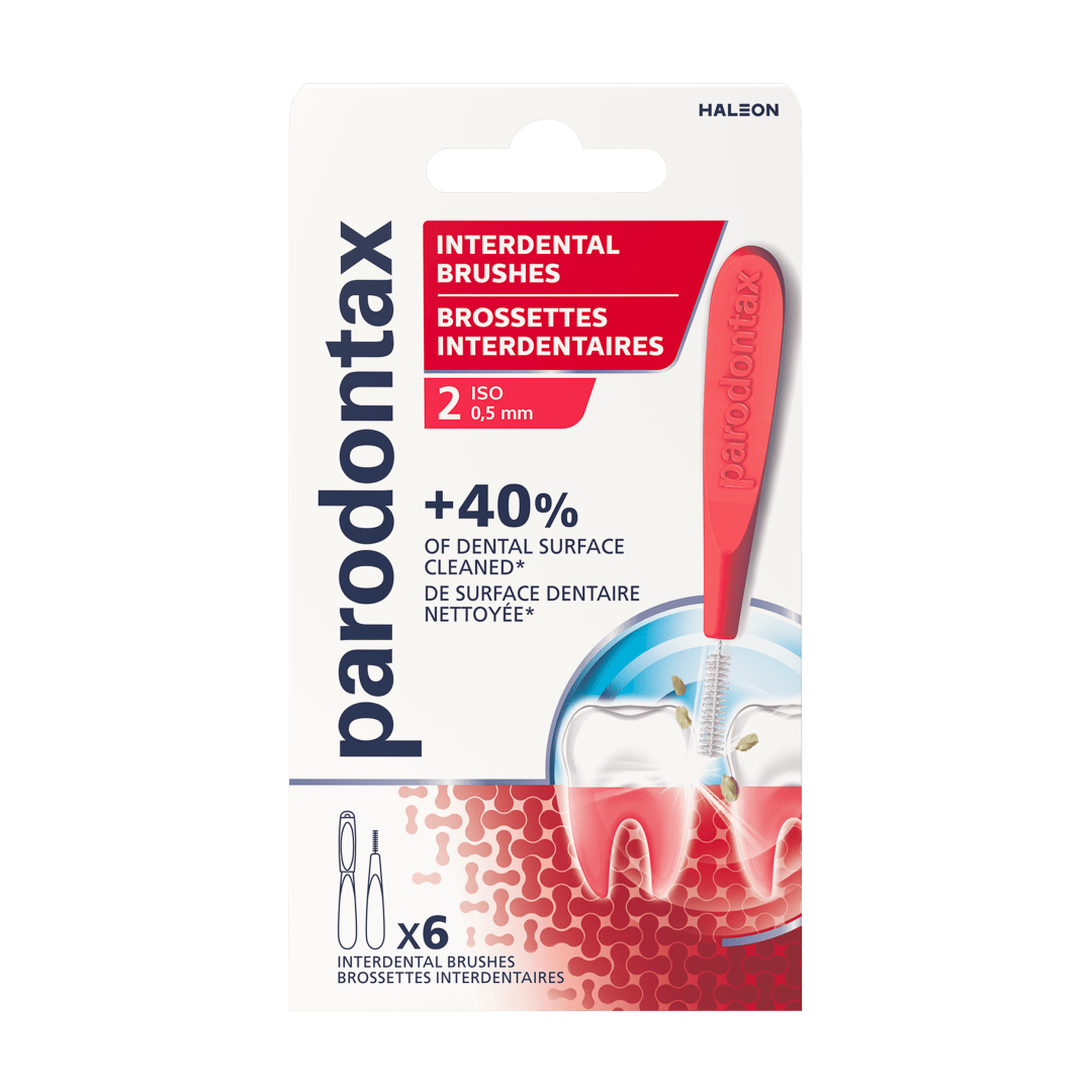 parodontax Brossettes interdentaires 0,5mm iso 2 capuchon x6