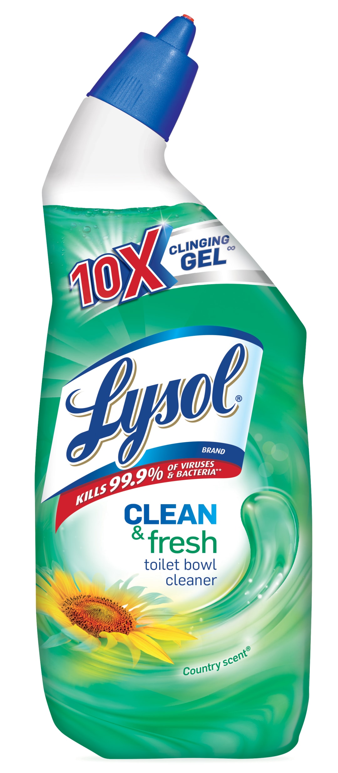 LYSOL® Toilet Bowl Cleaner - Clean & Fresh Country Scent® 12/24 oz.