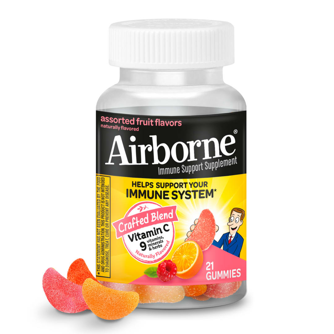 AIRBORNE® Gummies - Assorted Fruit 12/21 ct.