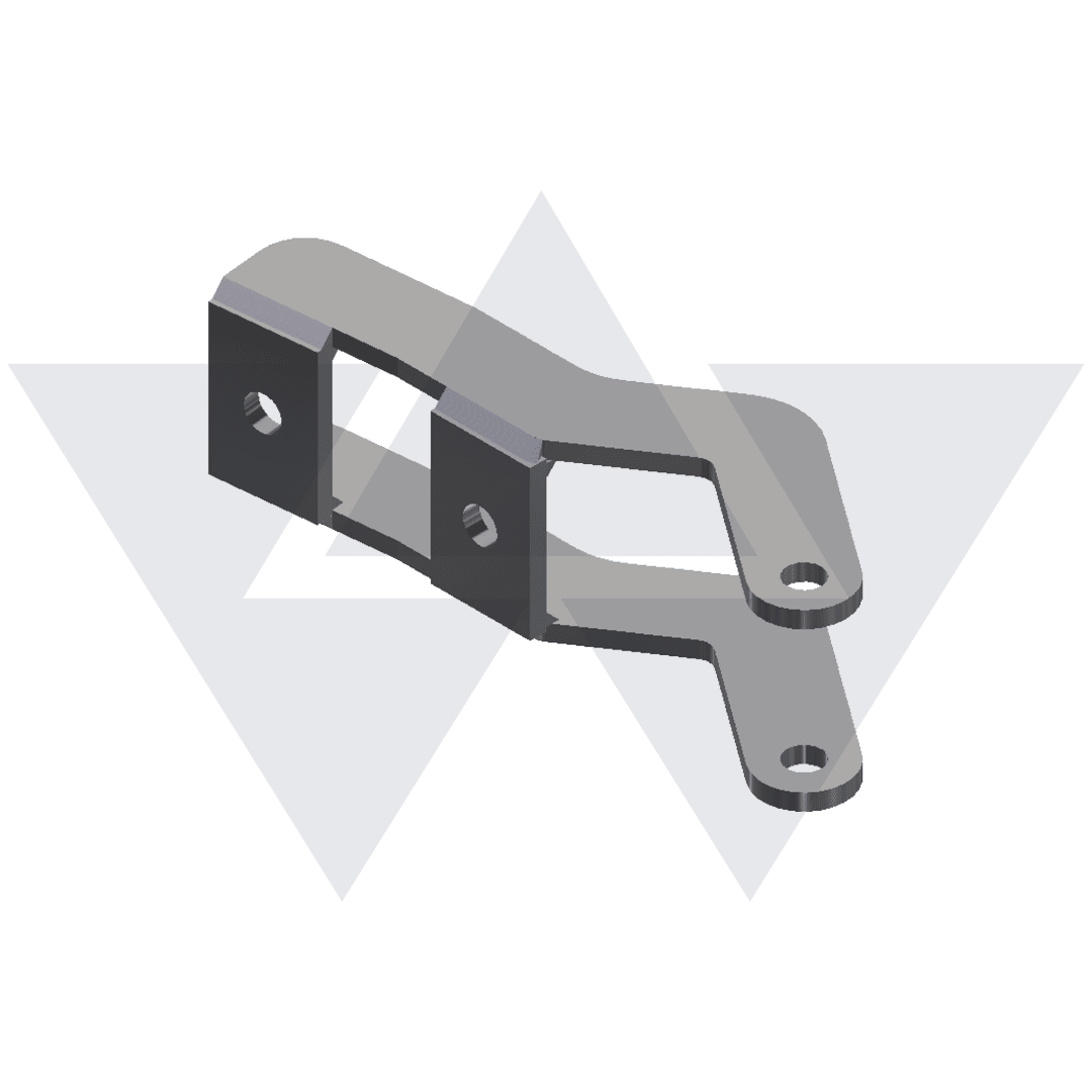 Wastebuilt® Replacement for Curbtender Bracket Tip Roller