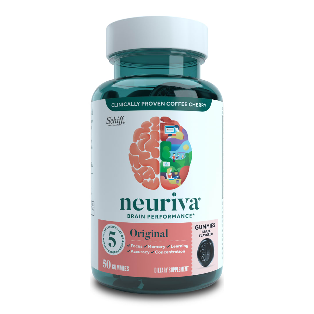 NEURIVA® Brain Performance Original Grape Gummies - 12/50 ct.