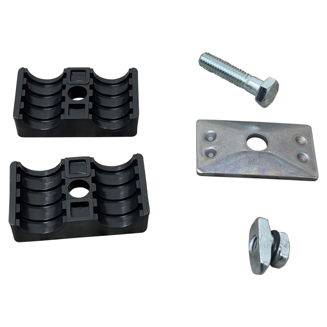 Wastebuilt® Replacement for McNeilus Clamp 5/8" Double Rail Stauff
