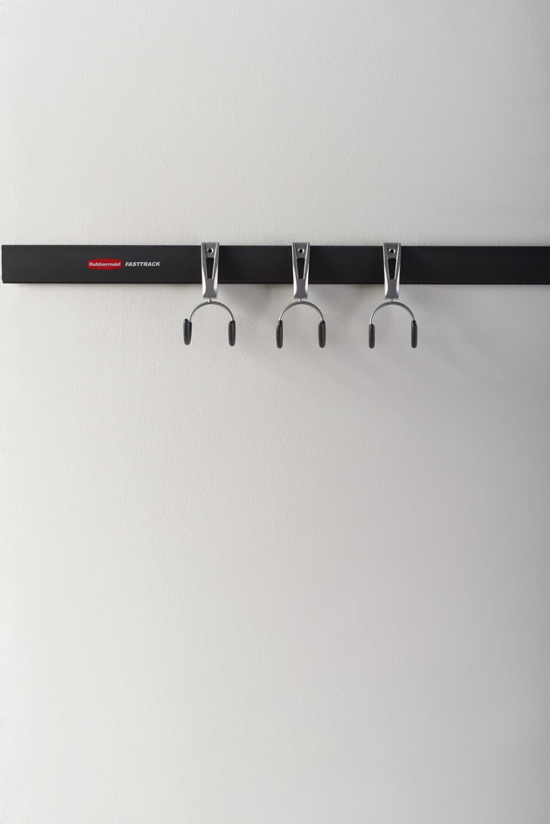Rubbermaid FastTrack 3-Piece Compact Hook Bundle, Garage Organization, Wall Hangers