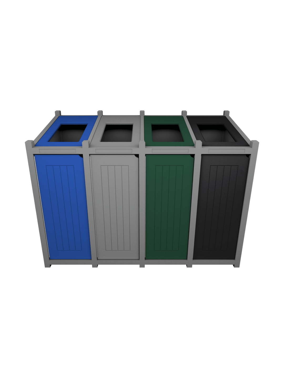  VENTURE - Quad - Unit - Full - Grey-Blue-Grey-Green-Black