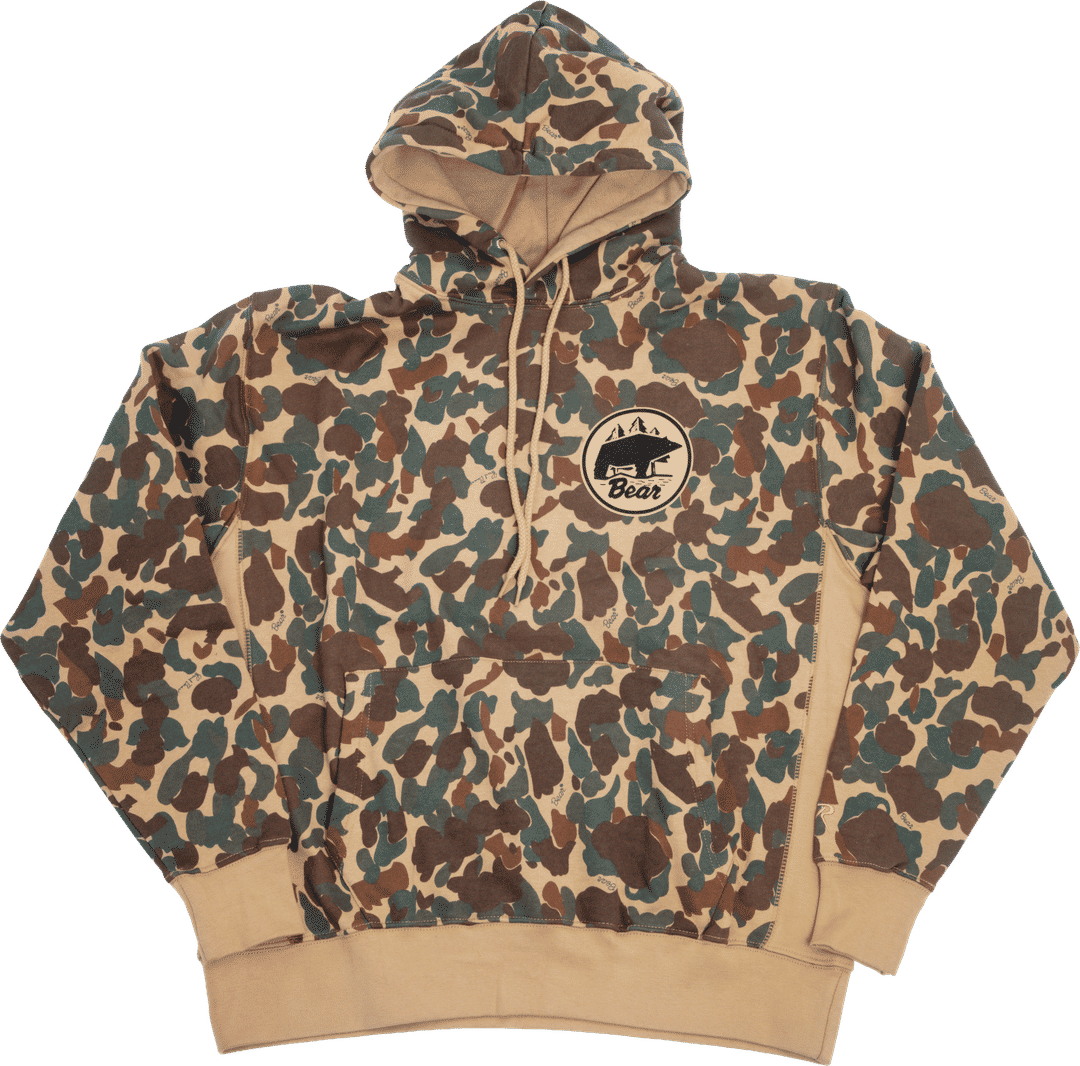 Bear Fred Bear Camo Coin Print