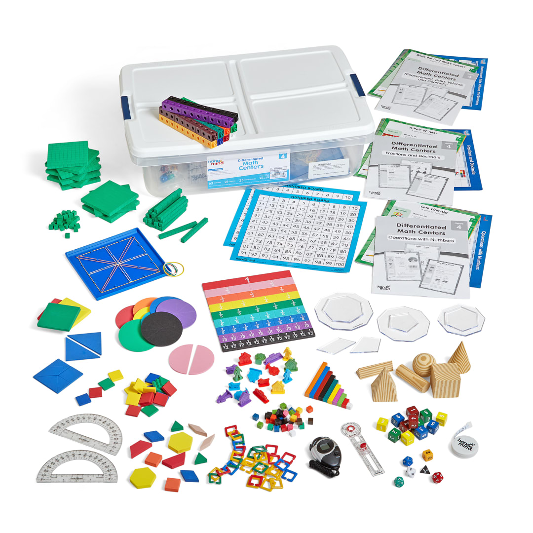 DIFFERENTIATED MATH CTR, GR4