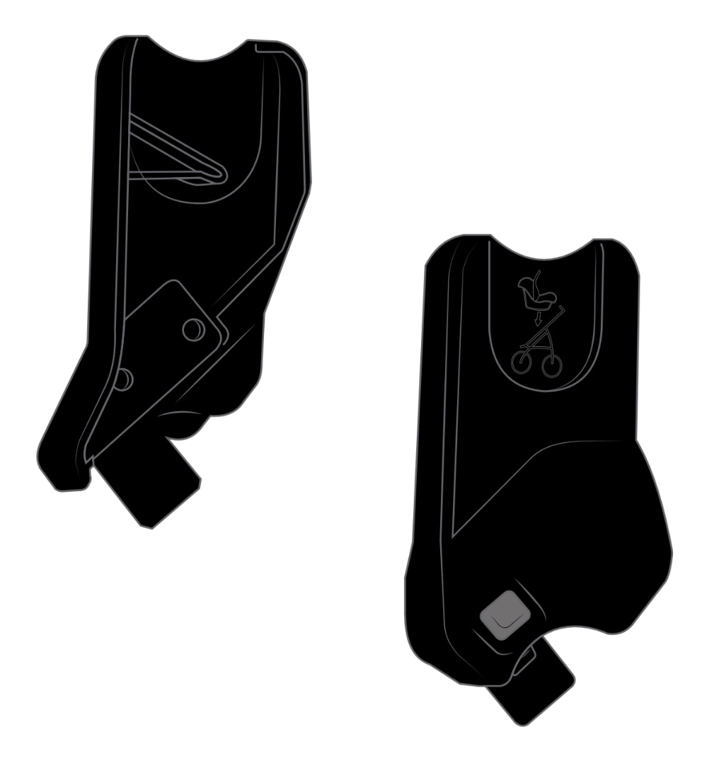 ING 3D TRAVELMATE CARSEAT ADAPTERS