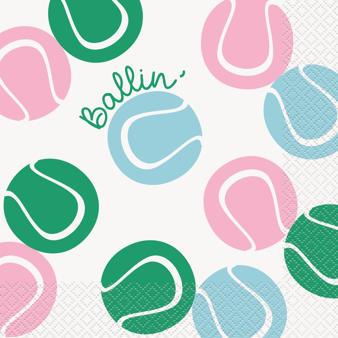 Sporty Summer Luncheon Napkins, 16ct