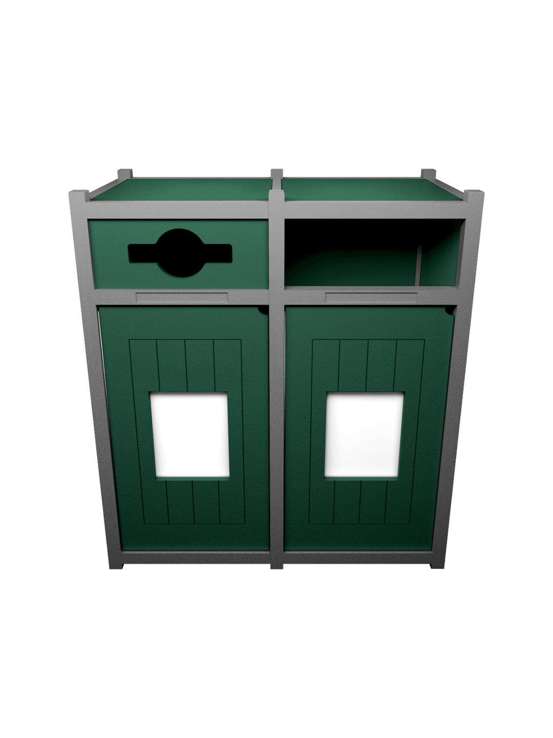  VISION - Double - Unit - Mixed-Full - Grey-Green