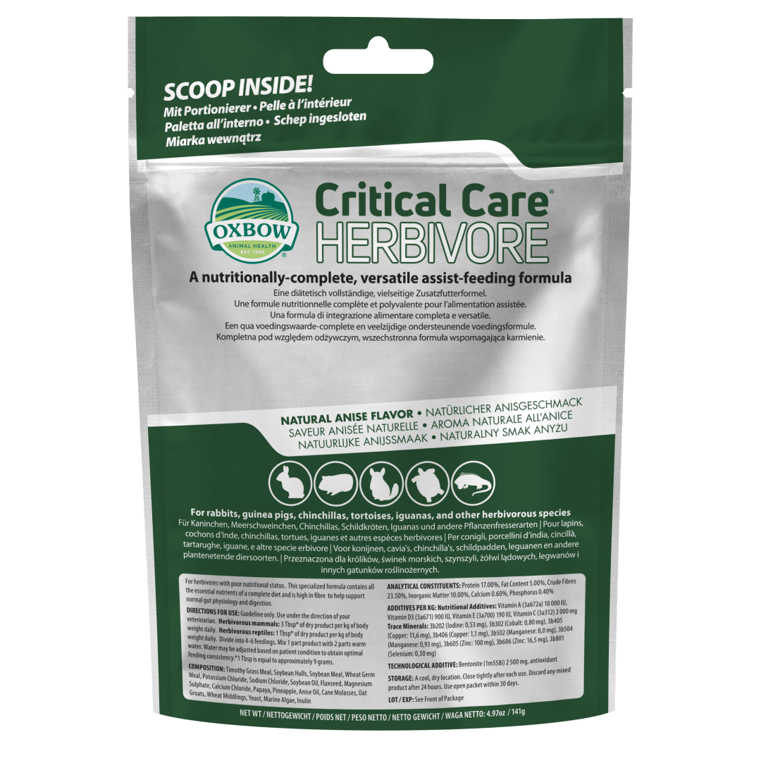Critical Care Herbivore EU Anise (141g)