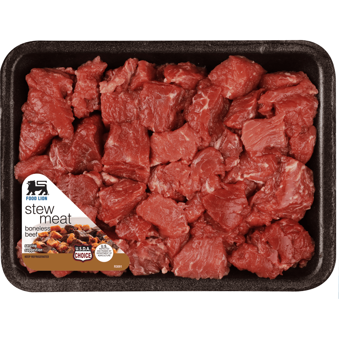 Food Lion Beef Stew Meat