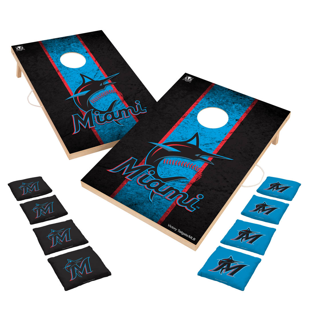 Miami Marlins | 2x3 Solid Wood