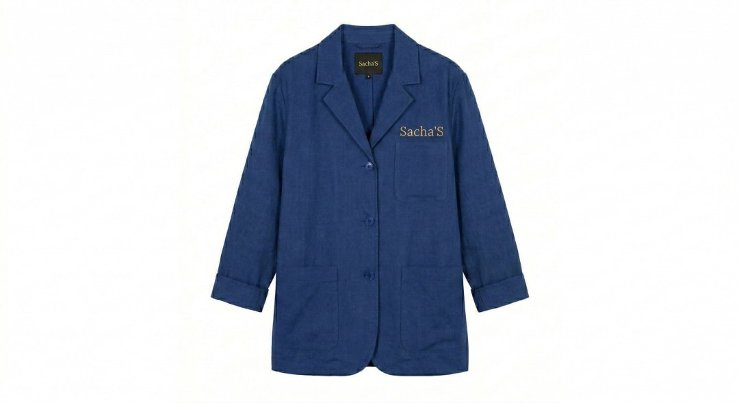 Sacha'S Work Shirt - Royal Blue