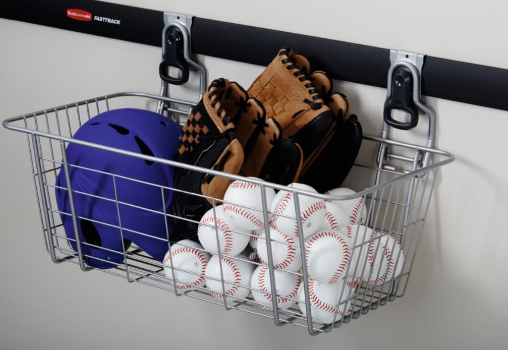Rubbermaid FastTrack 24-Inch Wire Basket, Storage Basket