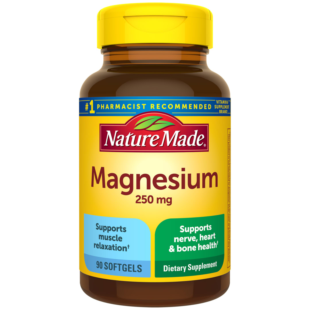 Nature Made Magnesium 250 mg Softgels - 90ct