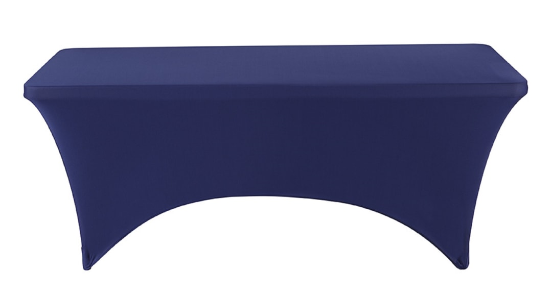 iGear™ Fabric Table Cover, Blue - 8'