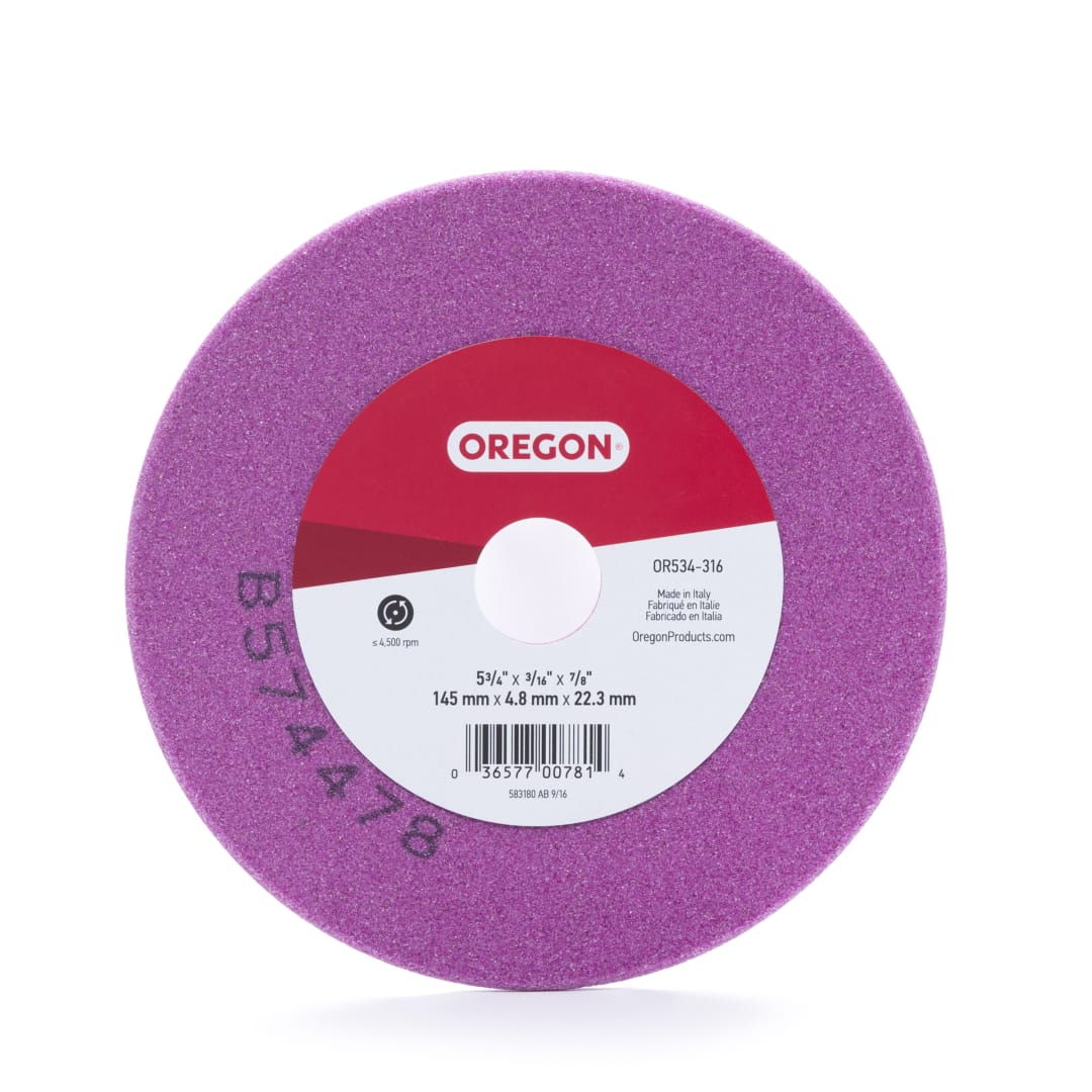 Grinding Wheel, 5 3/4" x 3/16"