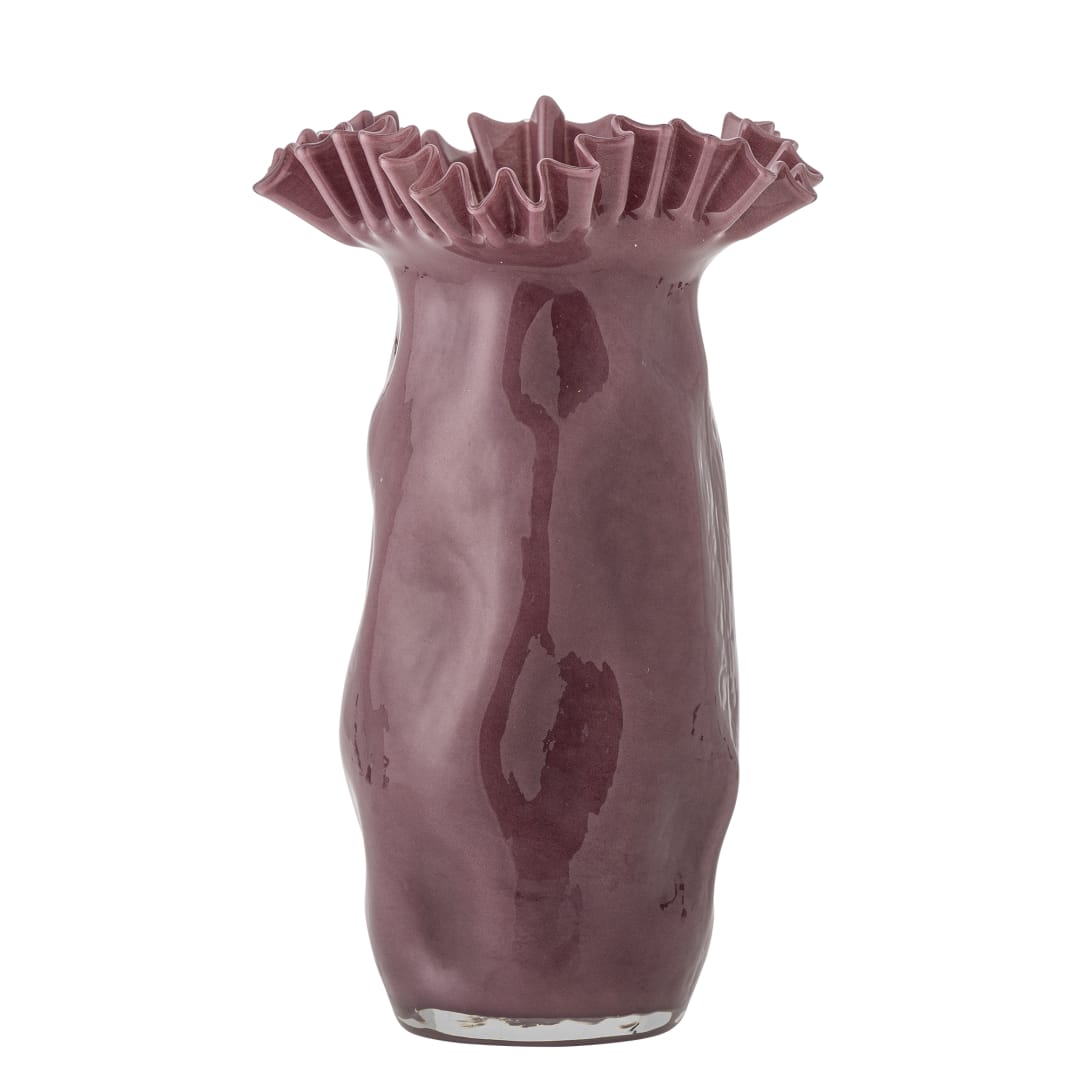 82073053 - Sima Vase, Purple, Glass STOCK: 130