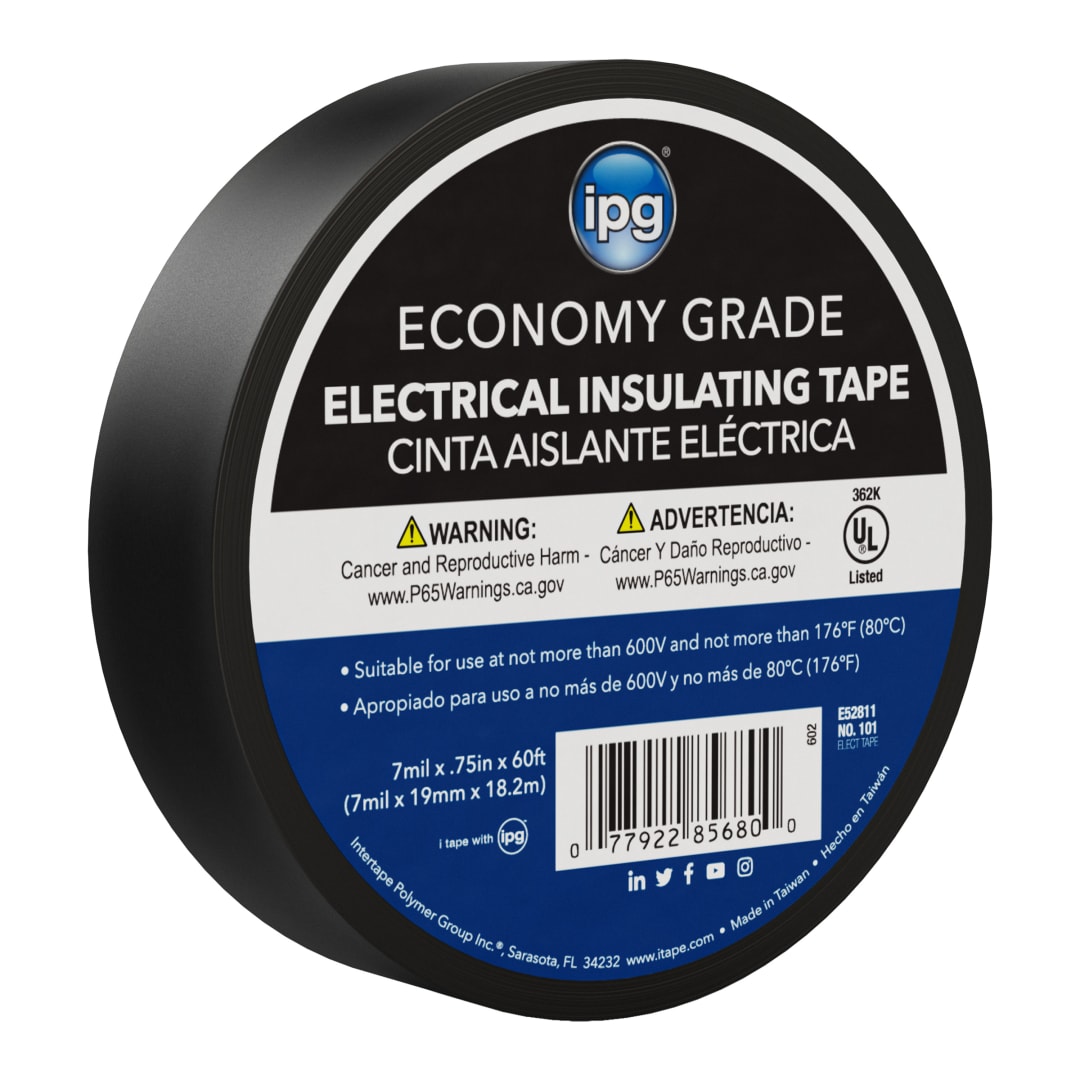 CONSMR ELEC 7 Mil PVC Film with Rubber Adhesive *