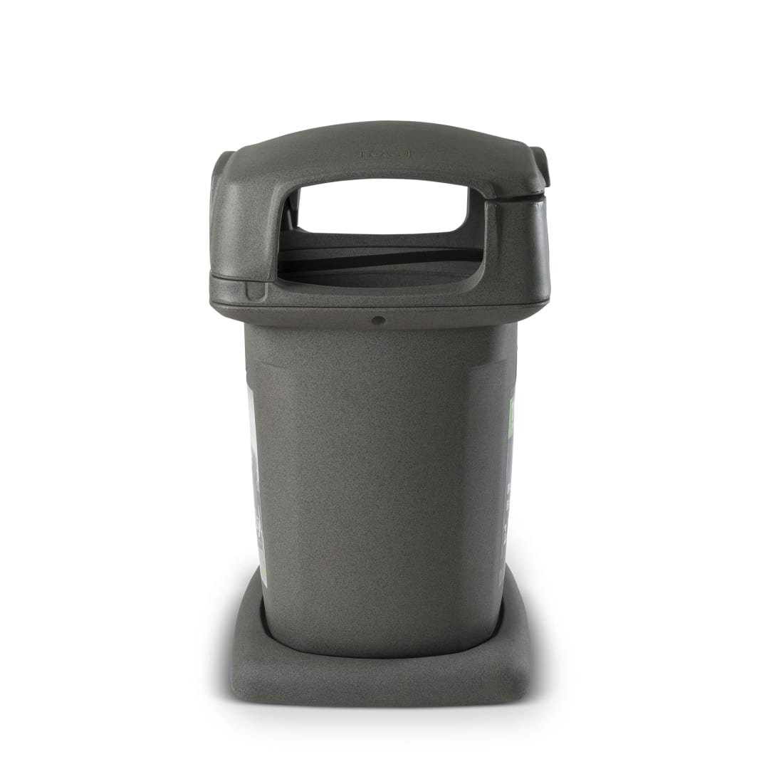60 Gal. Park Trash Can with Gravity Lock Lid