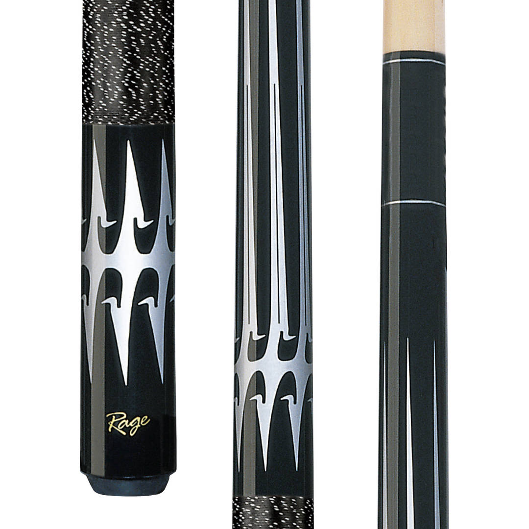 Rage BARBED BLADES: BLACK W/ S