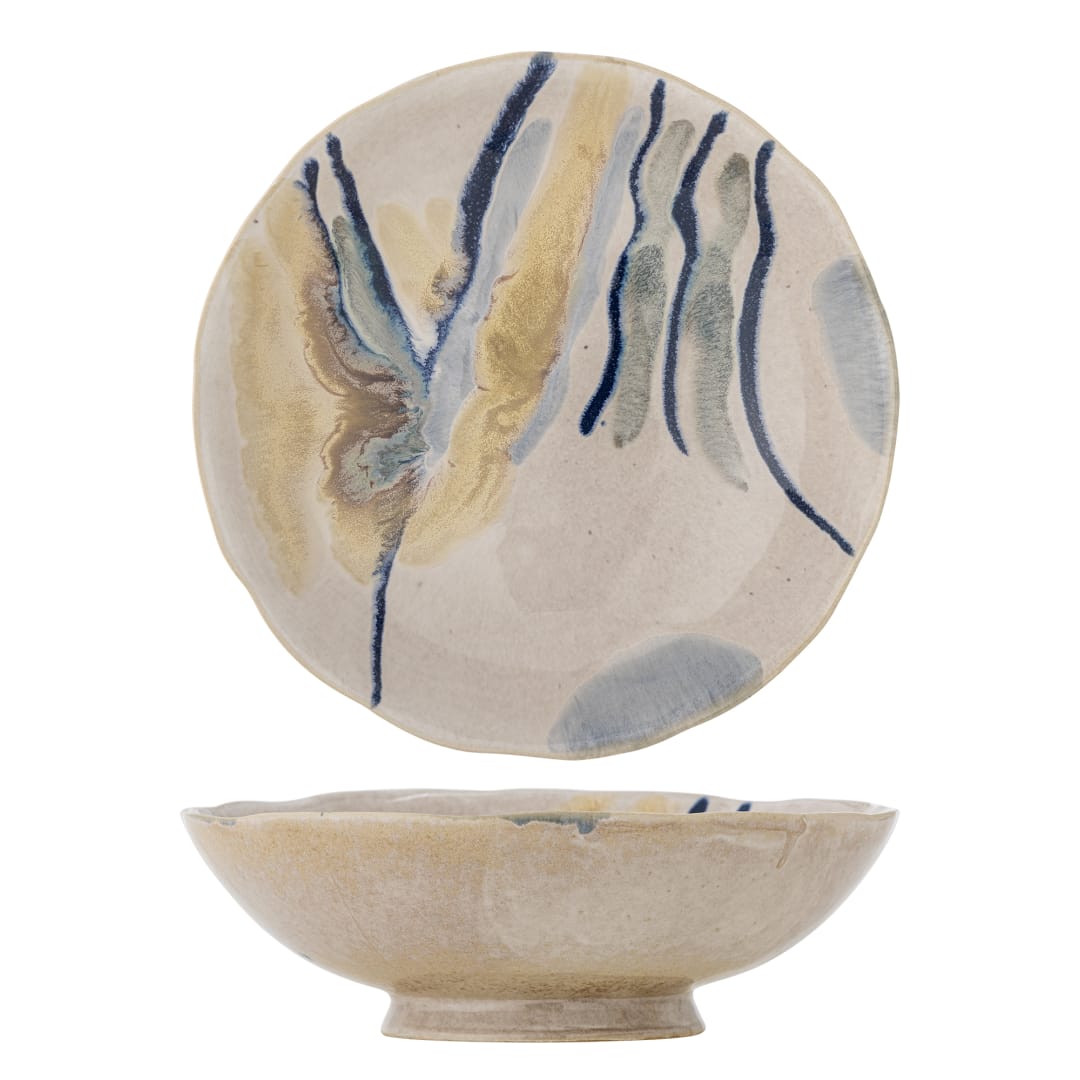 82072802 - Imogen Bowl, Multi, Stoneware STOCK: 300