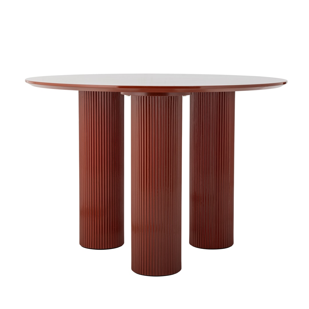 82065003 - Della Dining Table, Red, FSC®100%, MDF STOCK: 1