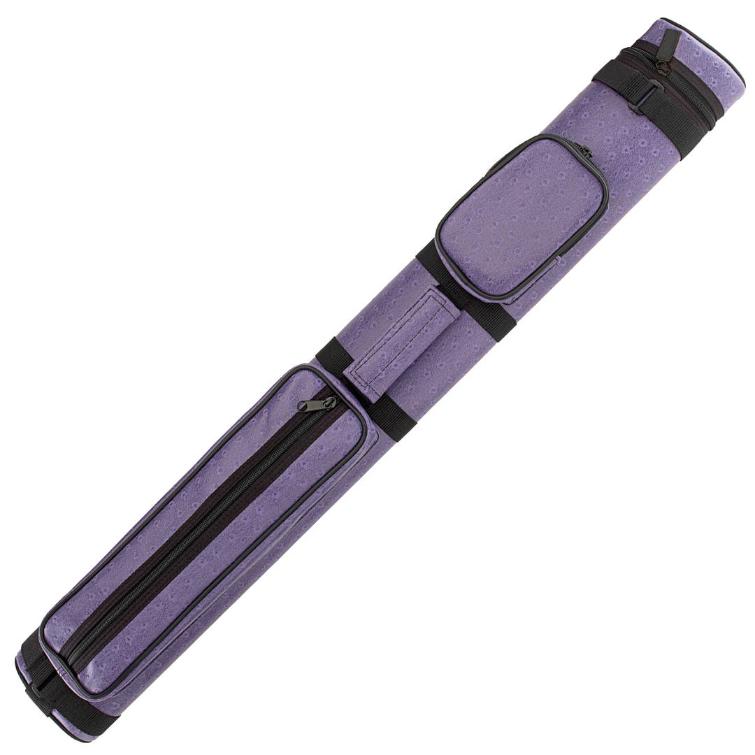 OVAL LEATHERETTE CASE, PURPLE,