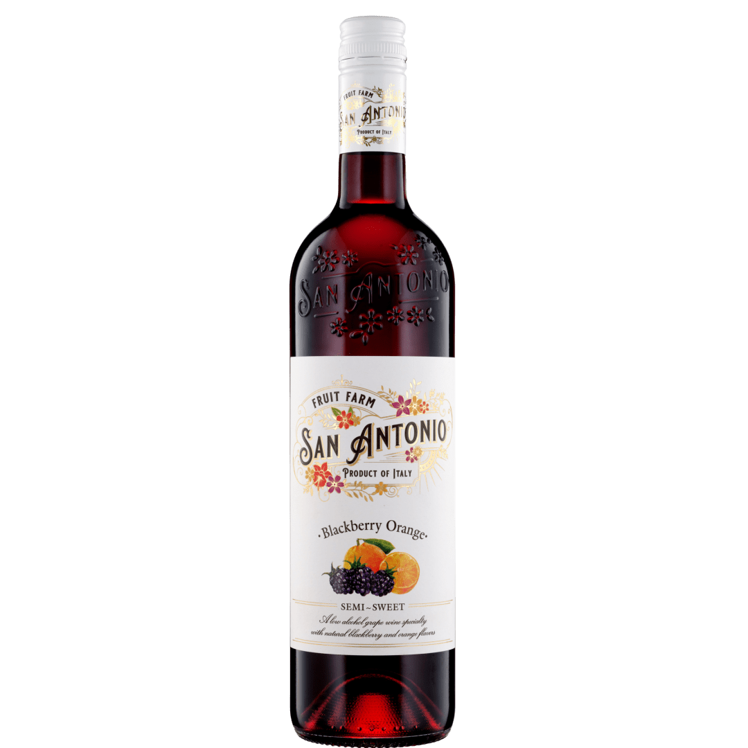 San Antonio Fruit Farm Blackberry Orange Red Wine 750 ml