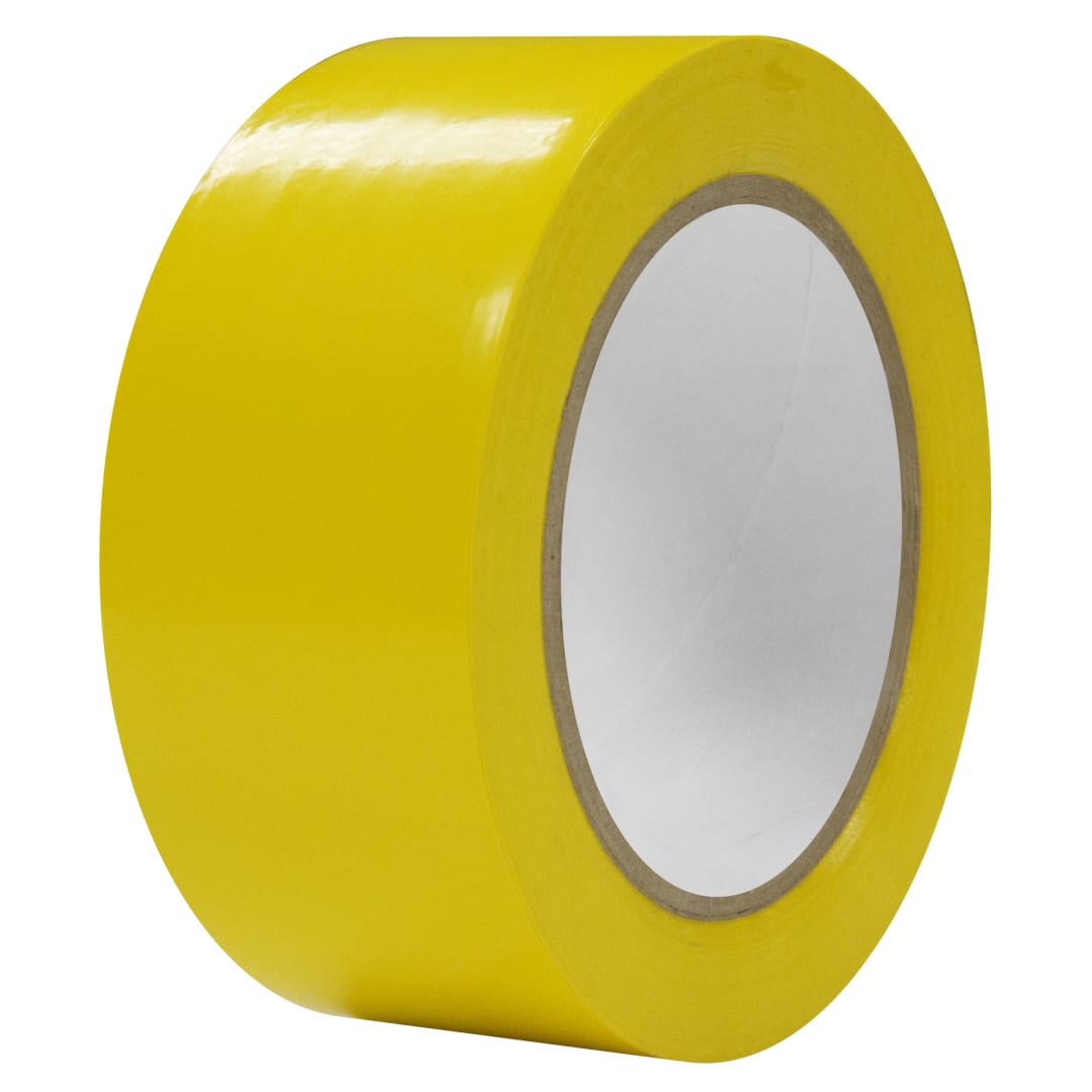 AISLE TAPE 6 mil PVC Tape with Rubber Adhesive