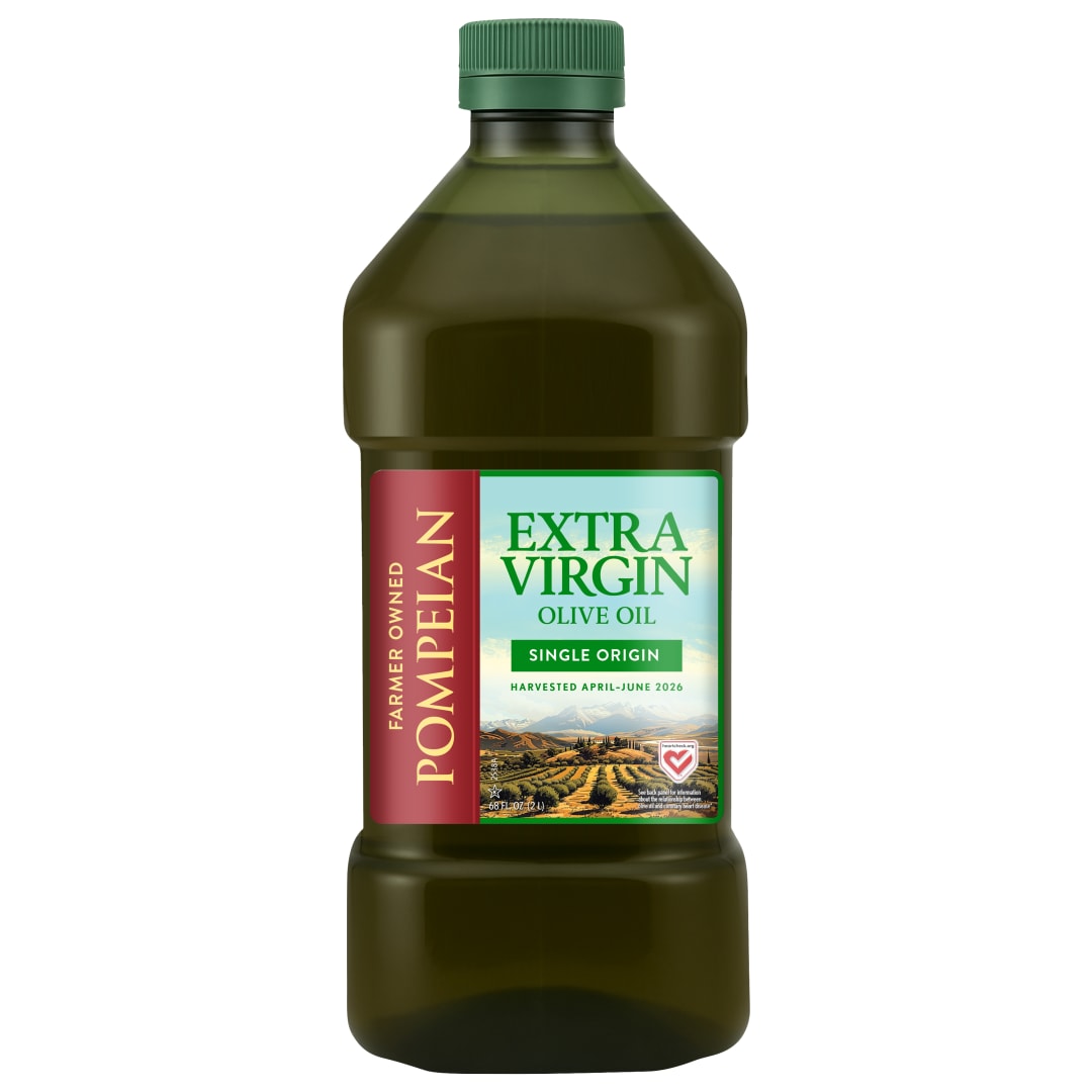 Pompeian Single Origin Extra Virgin Olive Oil - 68 fl oz