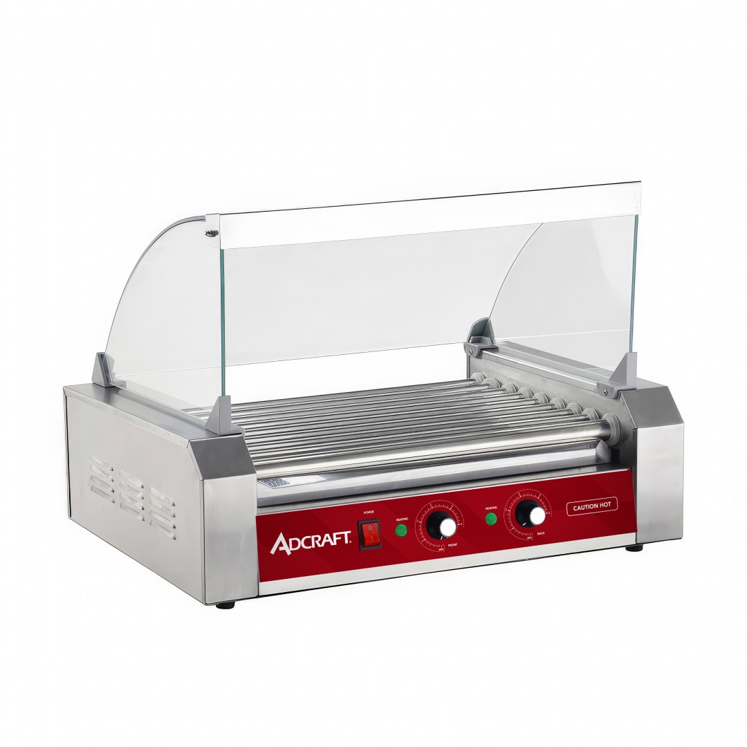 HRG-09-COV - Glass Cover for the 9 Roller Grill
